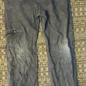 Pantalon cargo enfant noir
