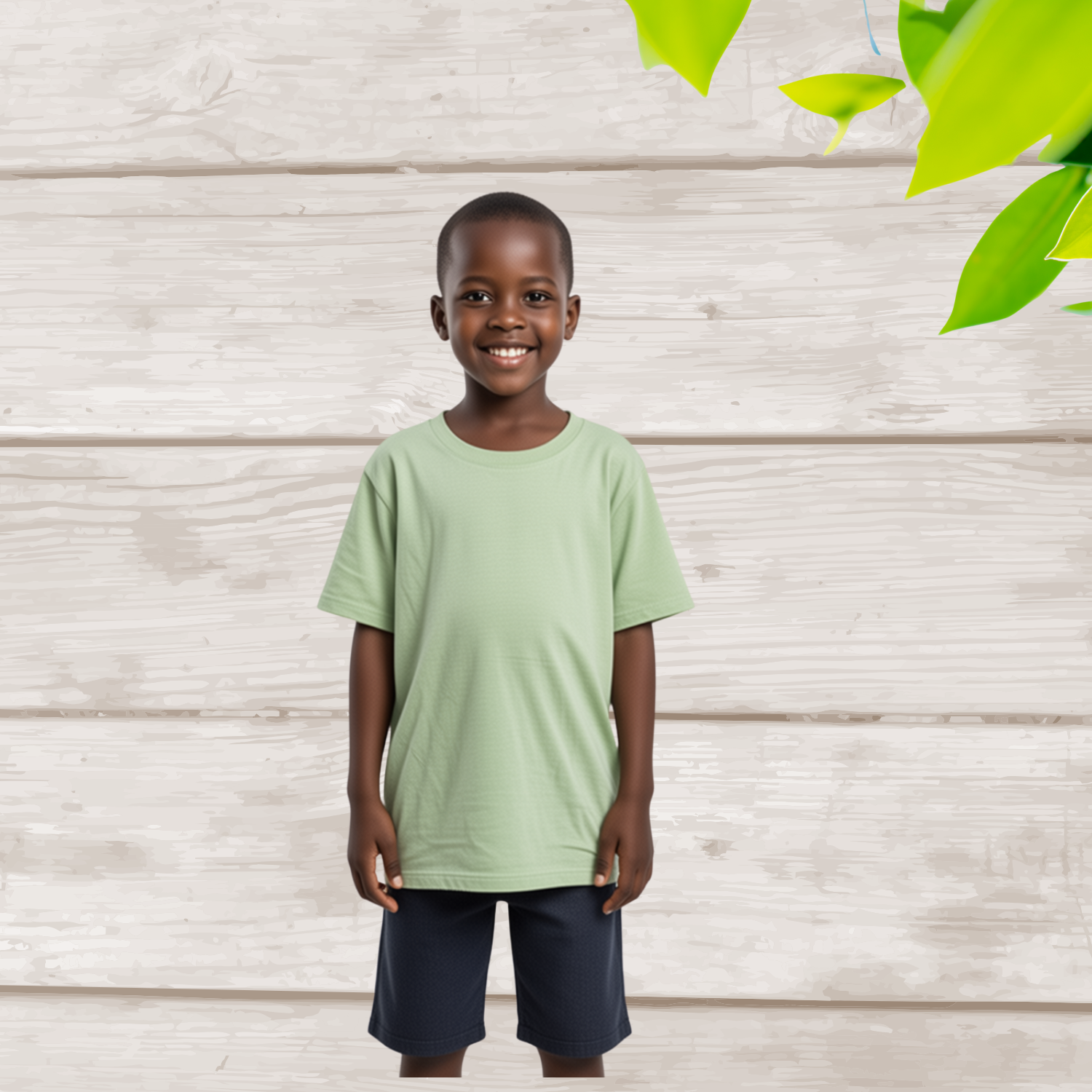TShirt vert claire (1)